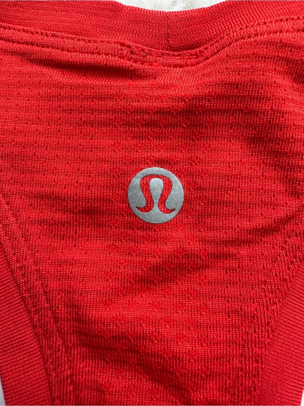 Lululemon Swiftly Tech Racerback Tank Red Orange - Picture 4 of 7